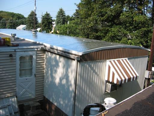 New Mobile Home Roof | MacHose Contractors | Allentown PA